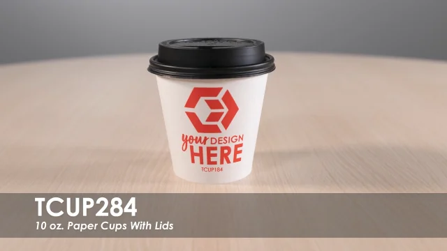 Custom Paper Cups - Shop Custom Disposable Coffee Cups at Totally  Promotional