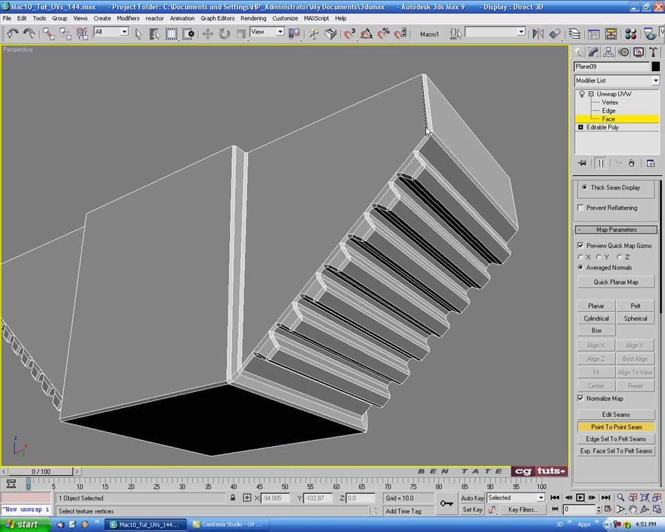 headus uv layout tutorial 3ds max