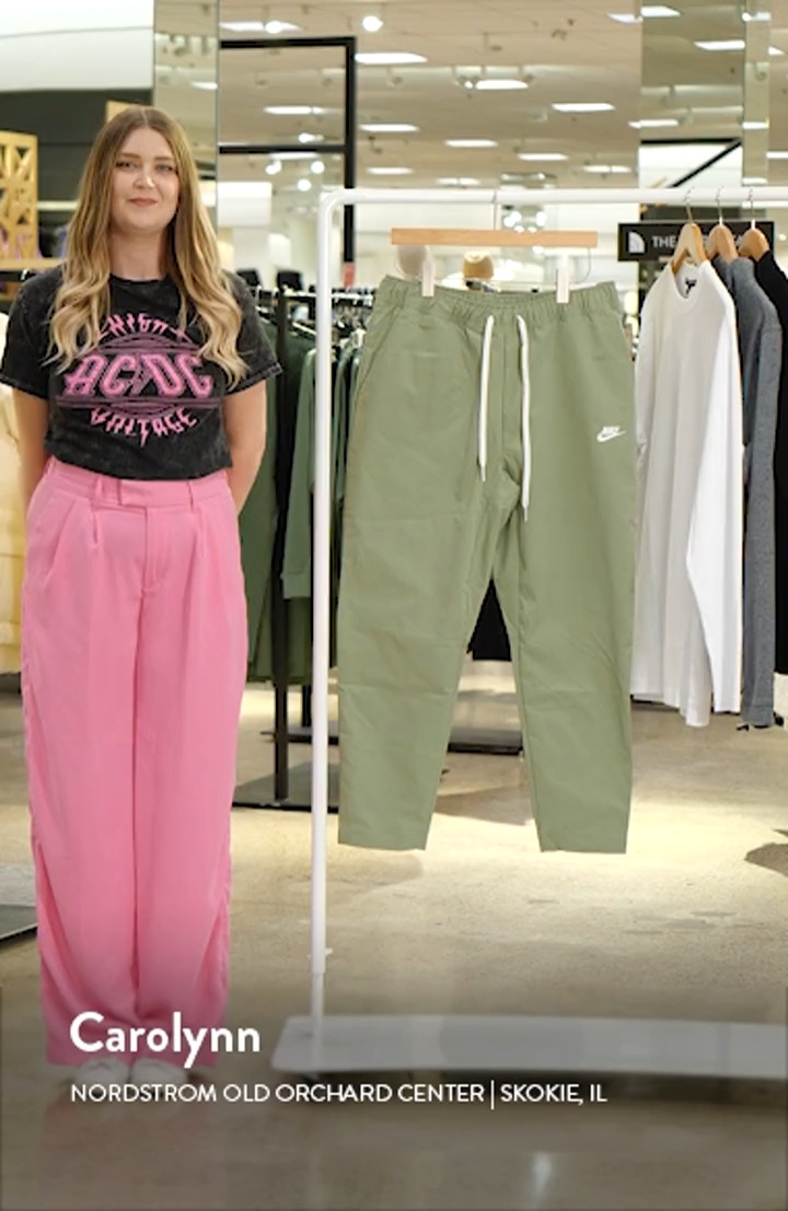 Woven Tapered Leg Pants