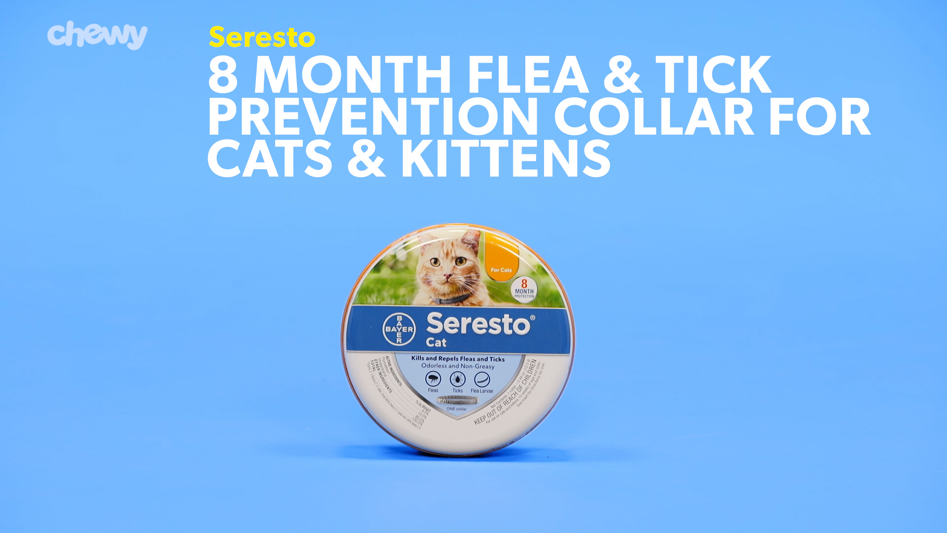 Seresto cat flea & tick 8 month outlet prevention