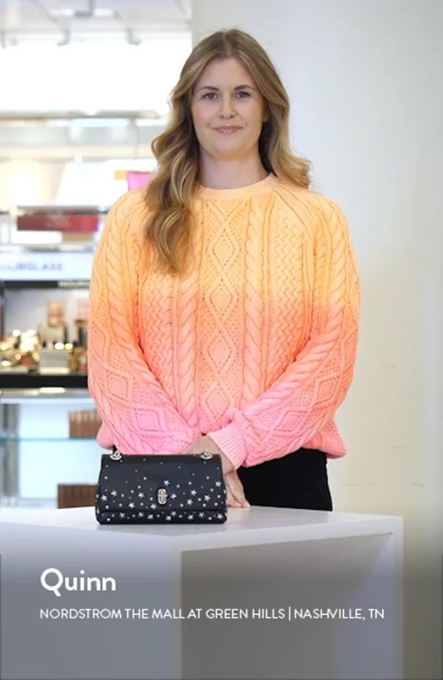 【Marc Jacobs】The Dual Chain Wallet チェーンウォレット 花 Marc Jacobs】The Dual Chain Wallet チェーンウォレット 花