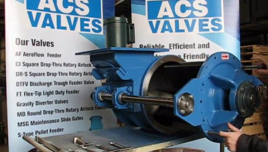 Quick-Clean Rotary Valve