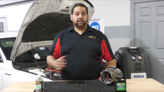 HVAC maintenance for  electric and hybrid electric vehicles