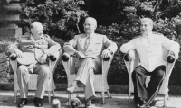 What were the outcomes of Churchill's Second World War diplomacy efforts?
