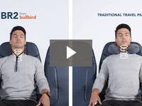Video for BR2 Ergonomic Headrest Travel Pillow