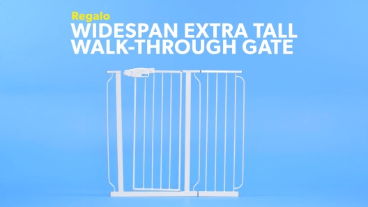 Extra Tall Walk Thru Gate by Regalo – Deaf Dogs Rock