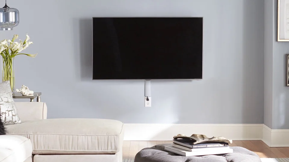 Hiding cables from wall mounted tv : r/hometheater