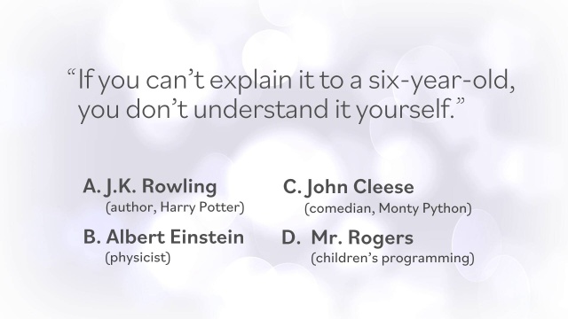 Who Said It: Albert Einstein
