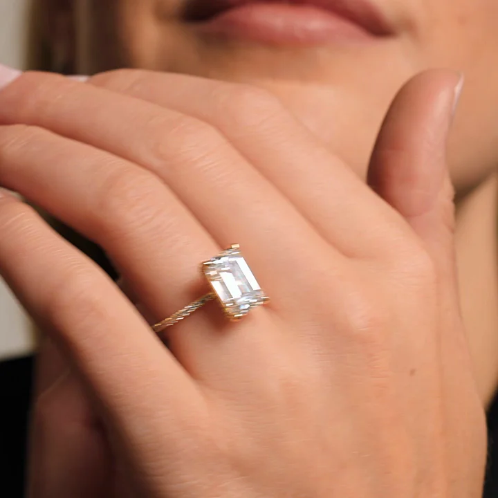 18K White Gold Luxe Viviana Diamond Ring (1/3 ct. tw.)