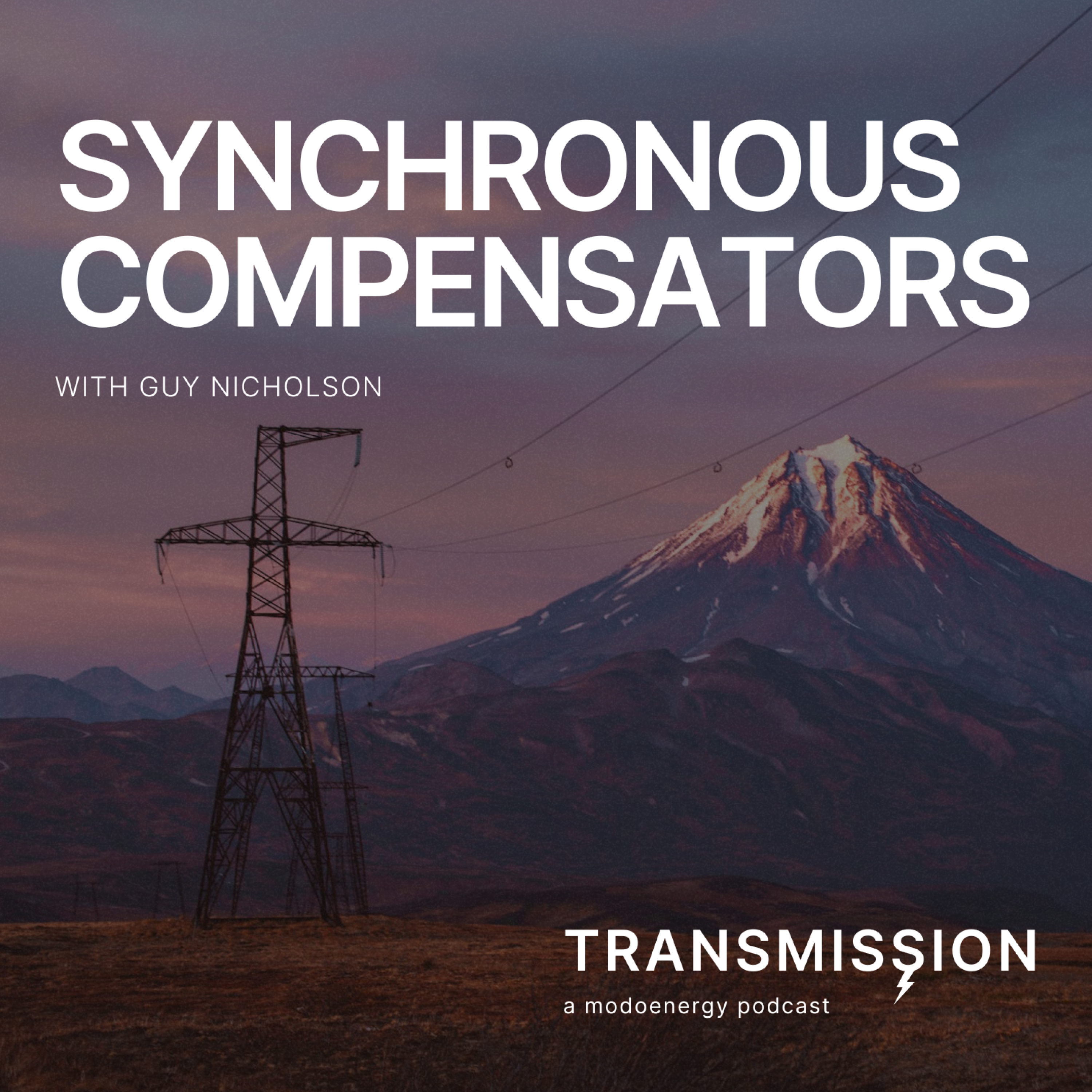 Synchronous compensators and grid Stability with Guy Nicholson (Head of Grid Integration UK @ Statkraft) - podcast episode cover