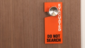 Evacuation Door Hangers