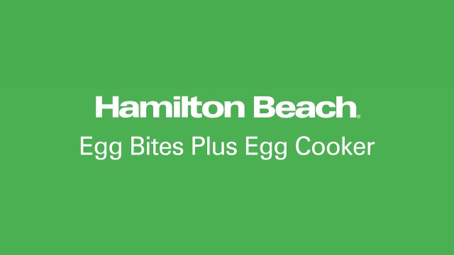 Hamilton Beach Electric Egg Bites Cooker & Poacher 