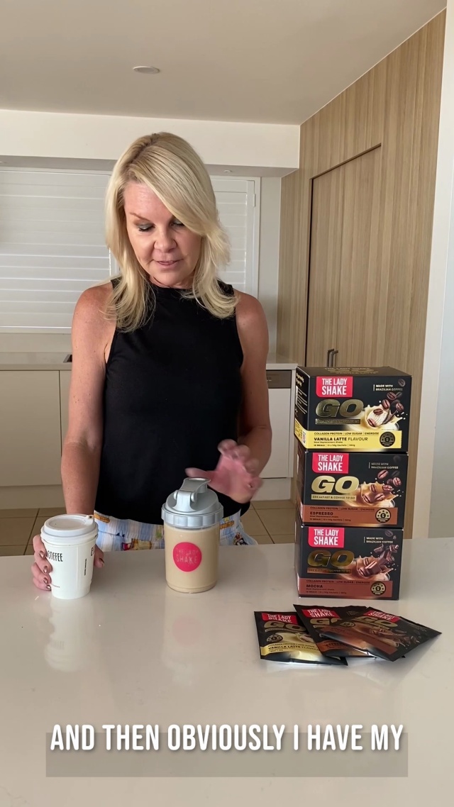 The Lady Shake GO!  Coffee Meal Replacement Shakes for Women