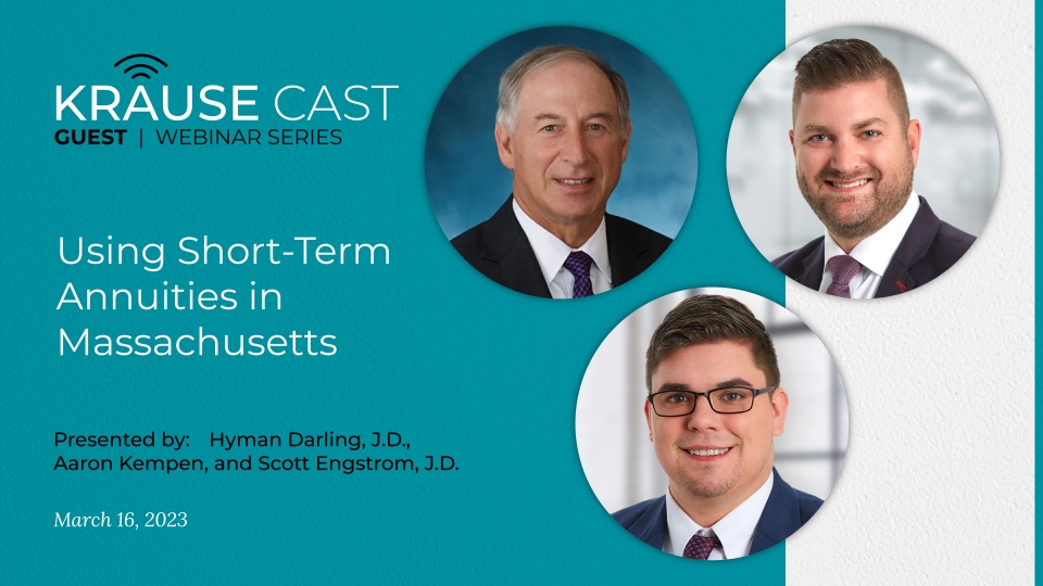 Using Short-Term Annuities in Massachusetts