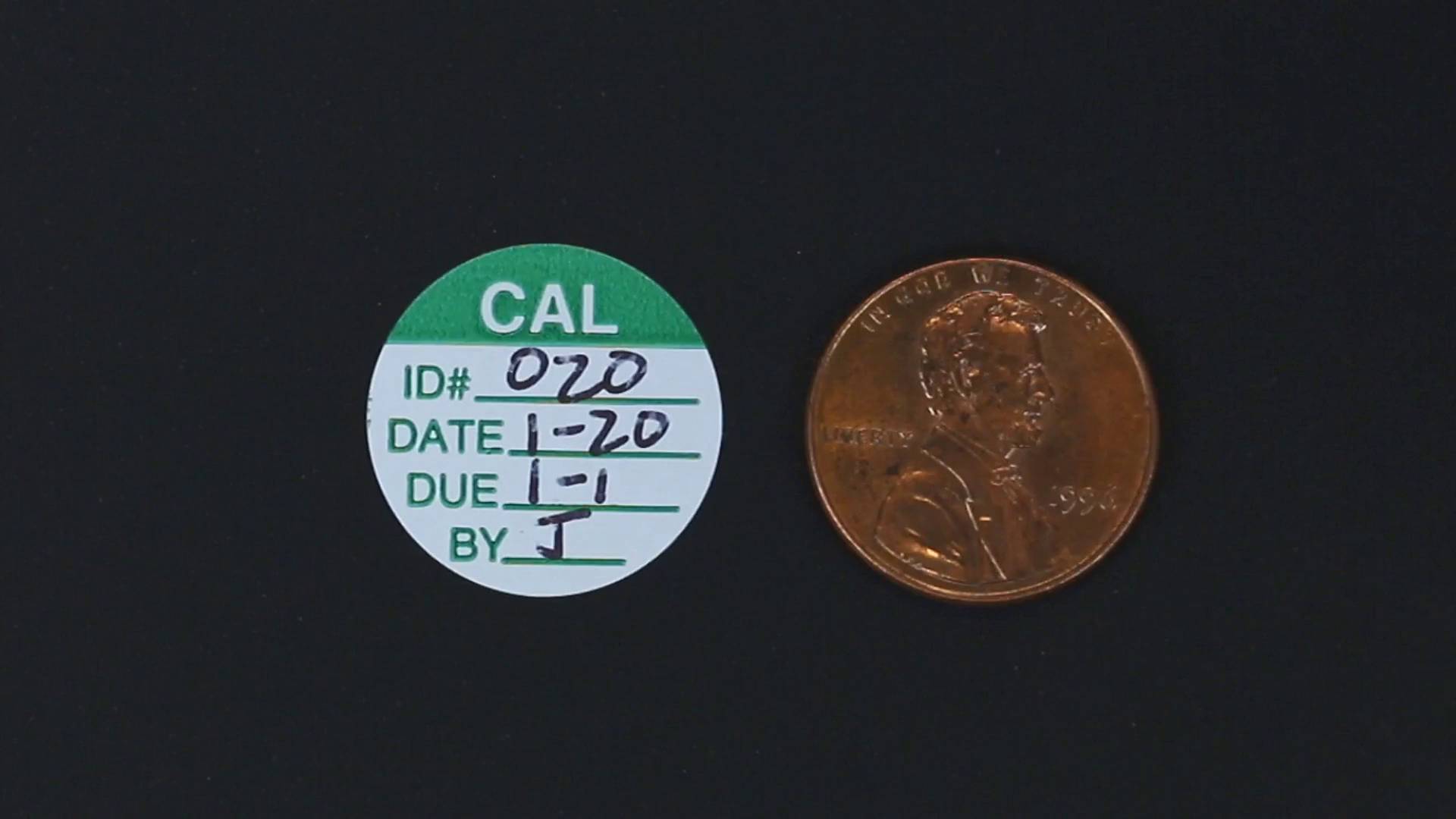 Small Calibration Dots