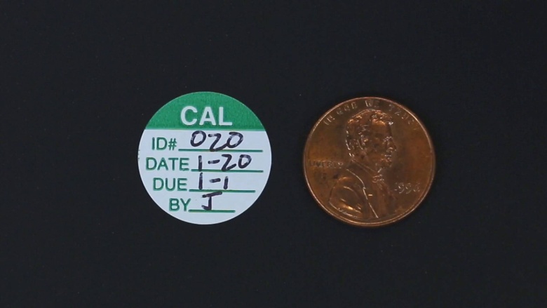 Small Calibration Dots