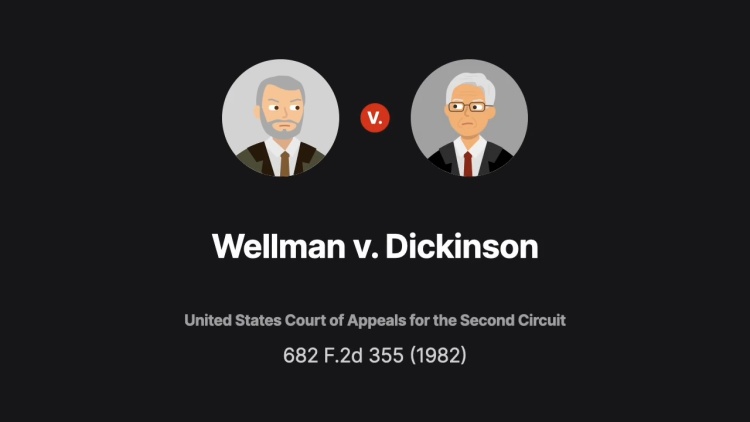 Wellman v. Dickinson