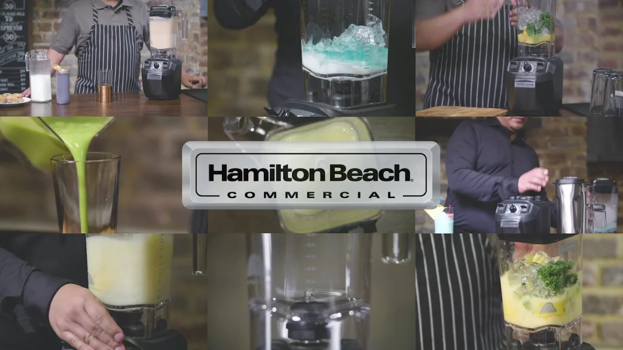 Hamilton Beach HBH455 120V Tango 48 Ounce Bar Blender with Co-Poly Jar