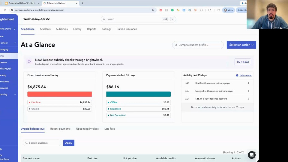 Brightwheel Billing 101: Set It, Forget It, and Get Paid All Year Long