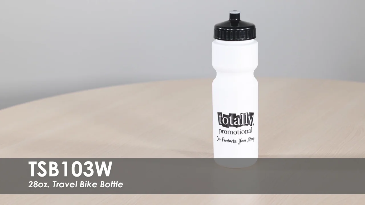 Custom Water Bottles - 28 oz. Travel Bike Bottle-Blank