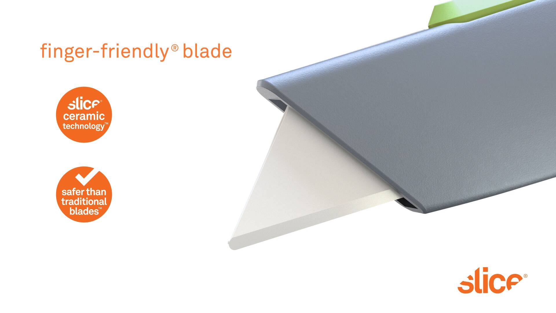 メタルハンドルユーティリティナイフ 刃先自動収納式 – Slice