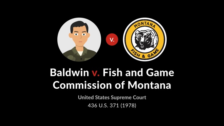 Baldwin v. Fish & Game Commission of Montana