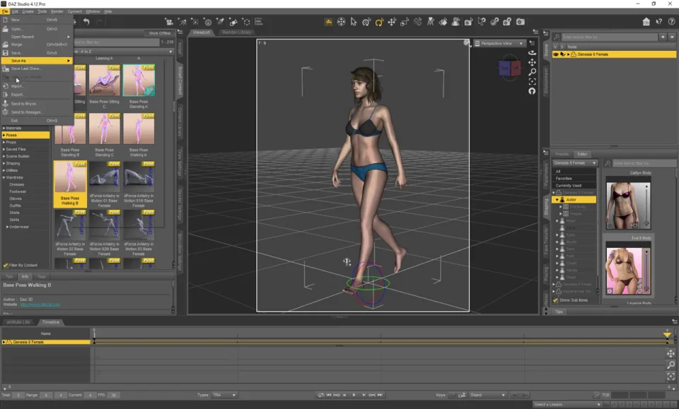 Optitex partners with Daz 3D - Optitex