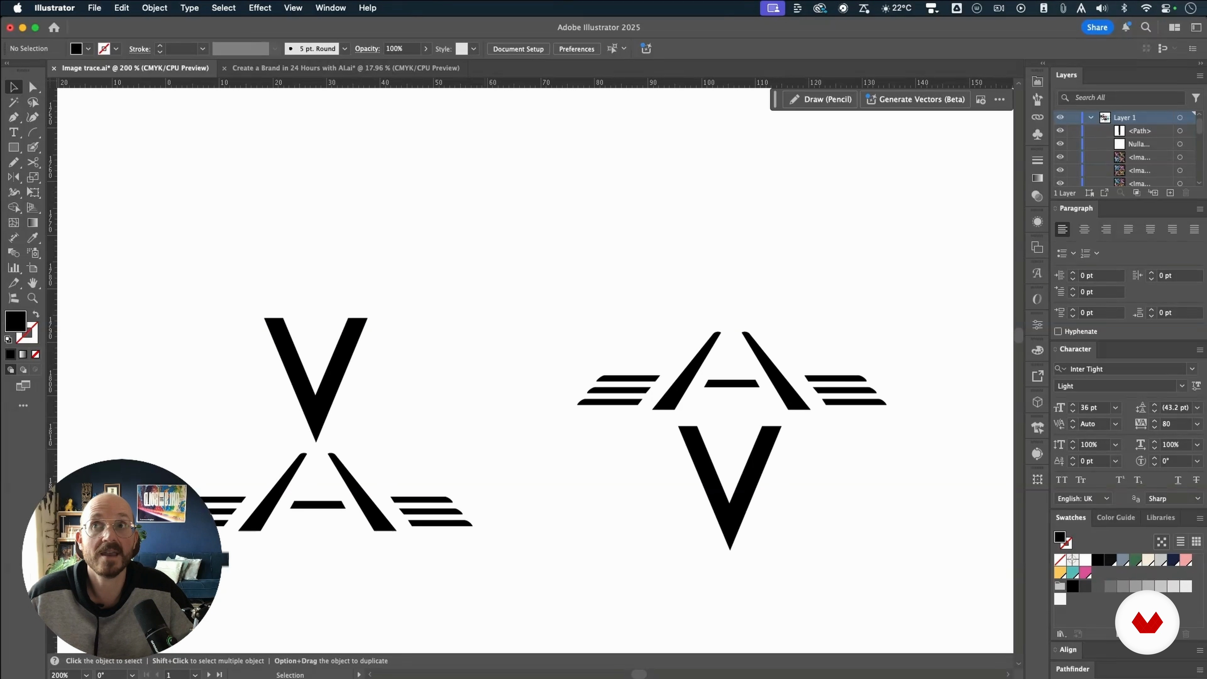 Exploração visual com IA