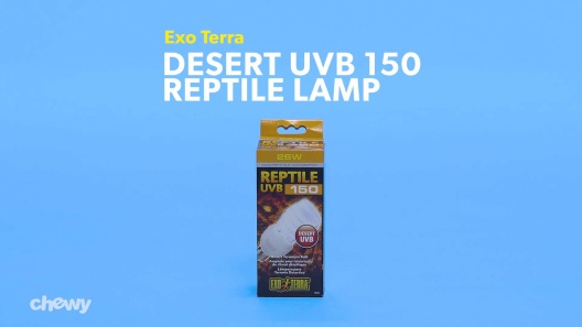 Exo Terra Reptile Intense UVB 200 High Output Bulb 26W High D3