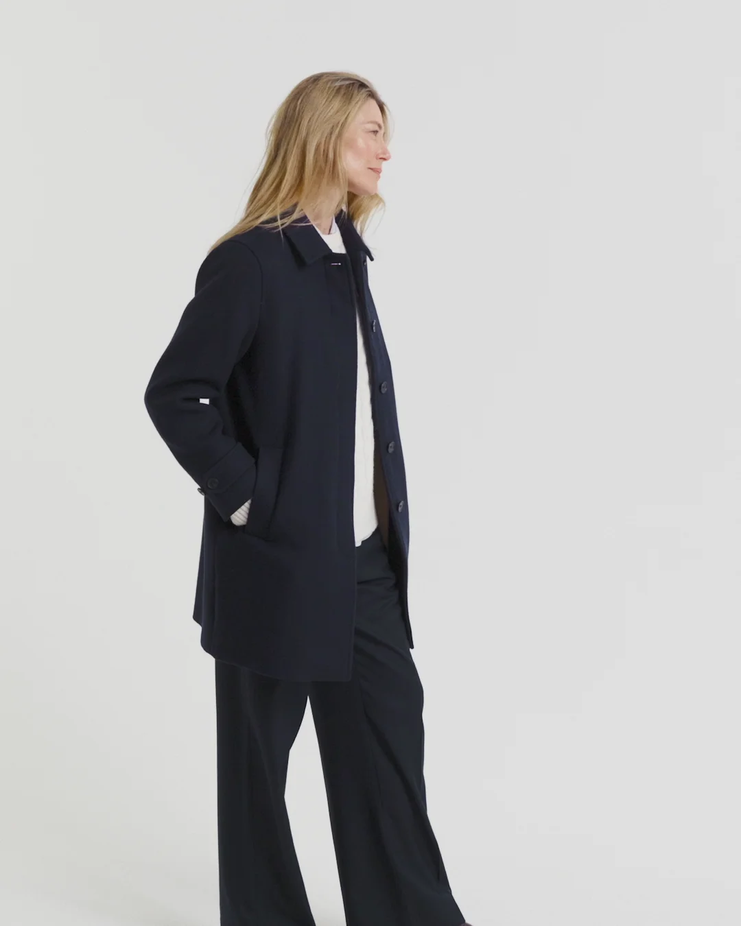 Car Coat van wolmix - GANT