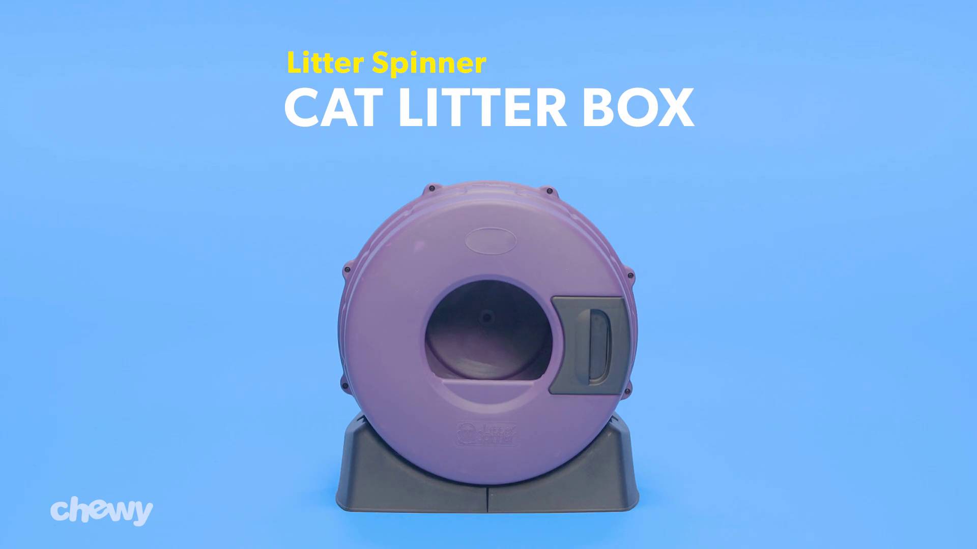 Cat litter spinner best sale