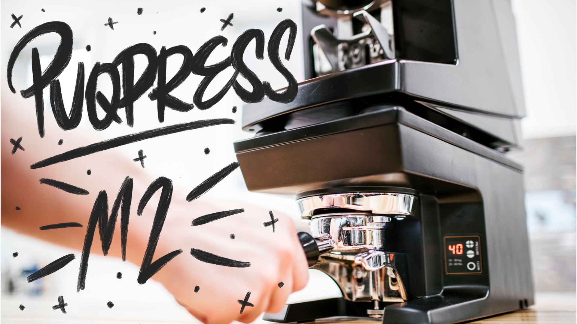 PuqPress Gen 5 M2 Automatic Tamper for Mythos & GX Grinders
