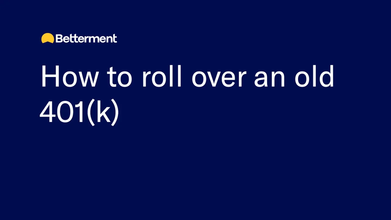 How to roll over an old 401(k)