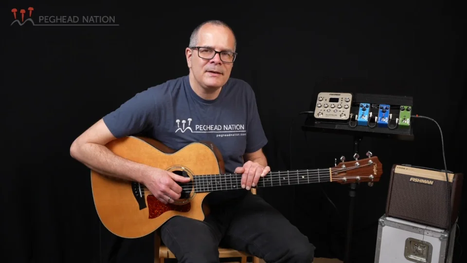 Fishman AFX BlueChorus Mini - Peghead Nation