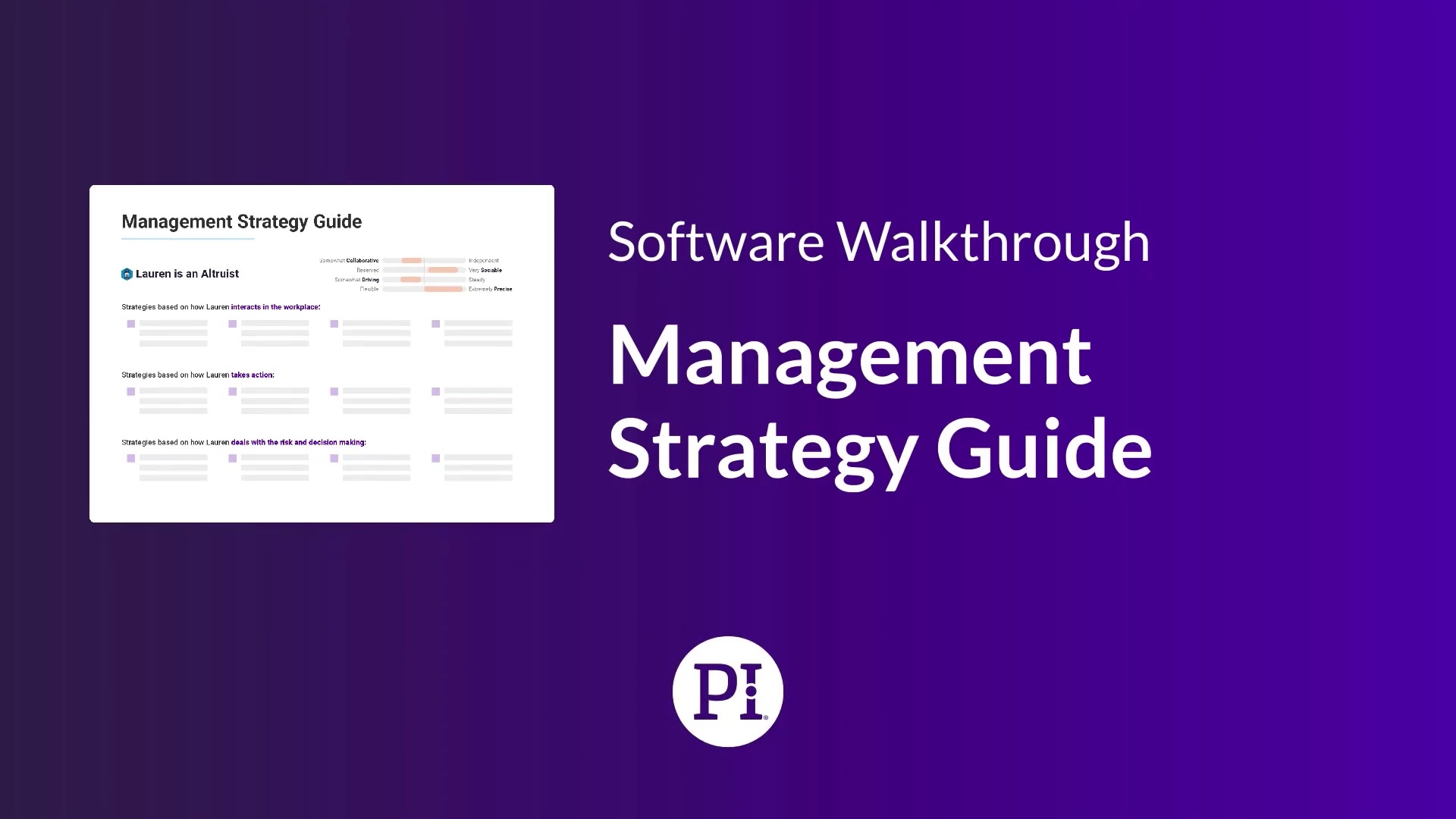 Management Strategy Guide Walkthrough