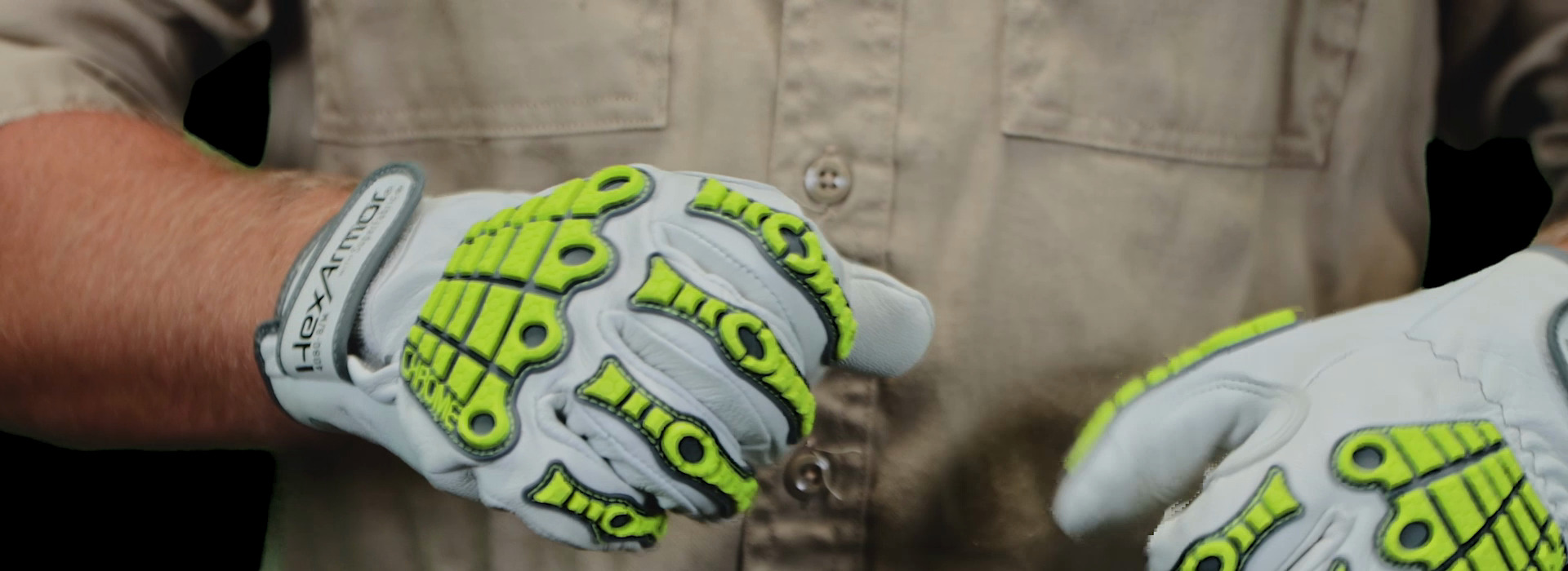 Chrome Series 4080 - Leather work glove - HexArmor