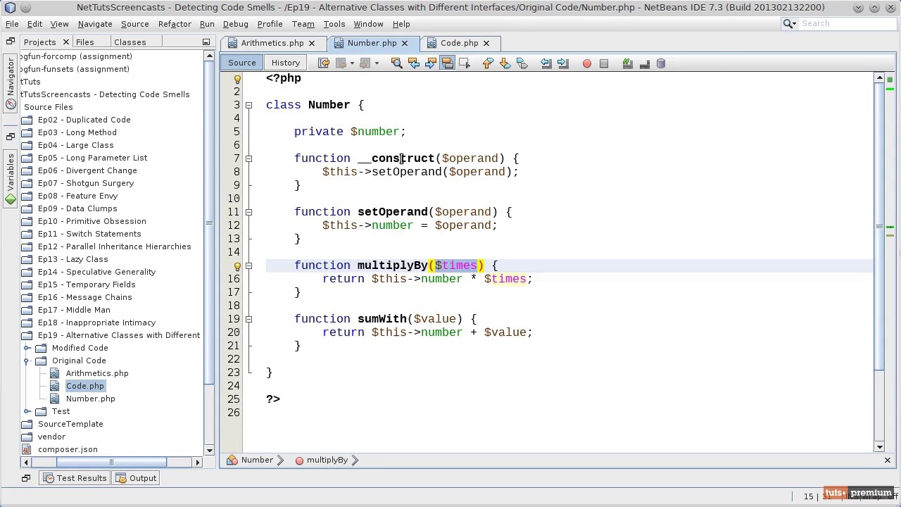 Detecting Code Smells - Alternative Classes With Different Interfaces