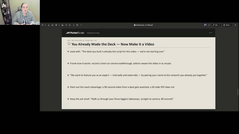 You Already Made the Deck — Now Make It a Video