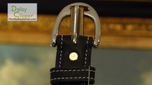 Huntley Equestrian Children's Leather Snaffle Bit Belt