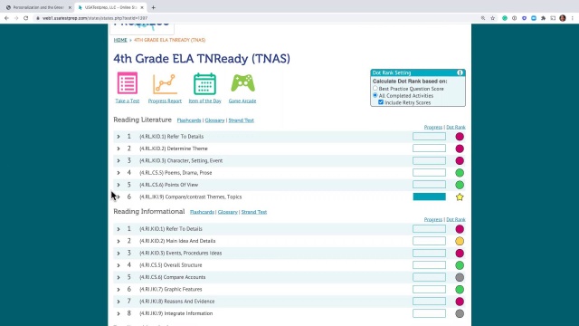 Screenshot from Personalization and The Green Dot Challenge video