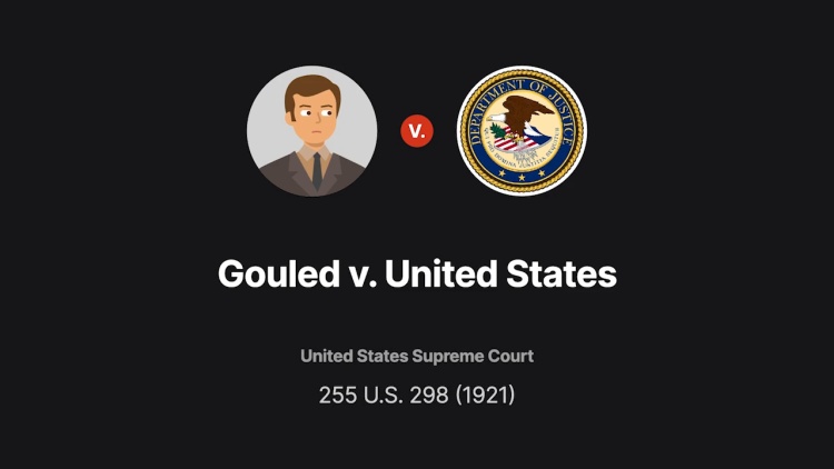Gouled v. United States