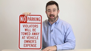 Tow Away Signs