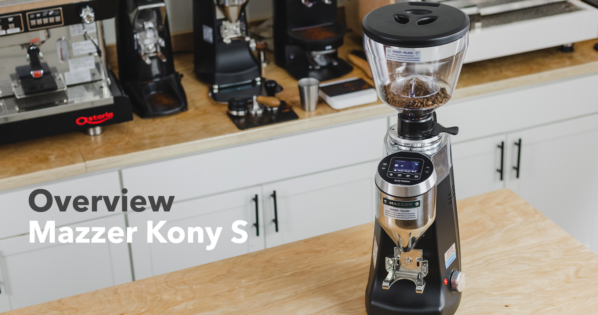 Mazzer Kony S Electronic Espresso Grinder