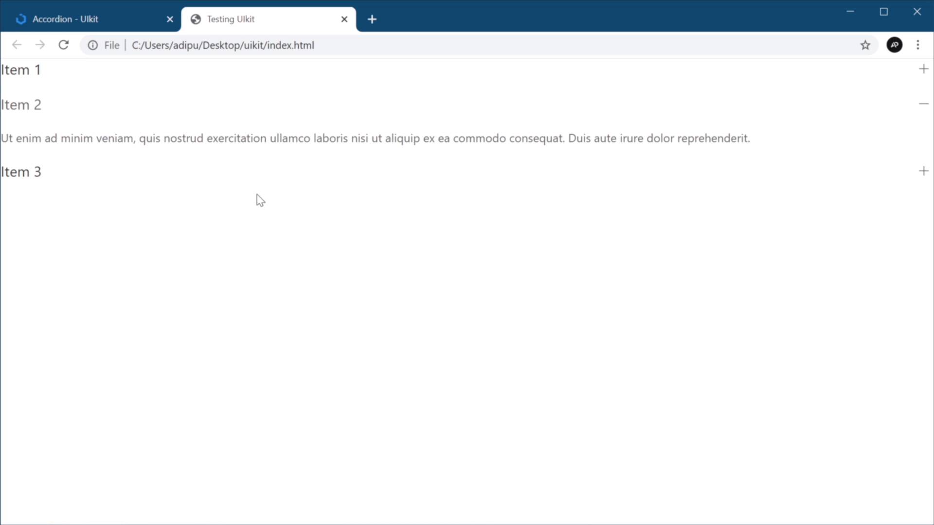 Introduction to UIkit - Installing UIkit