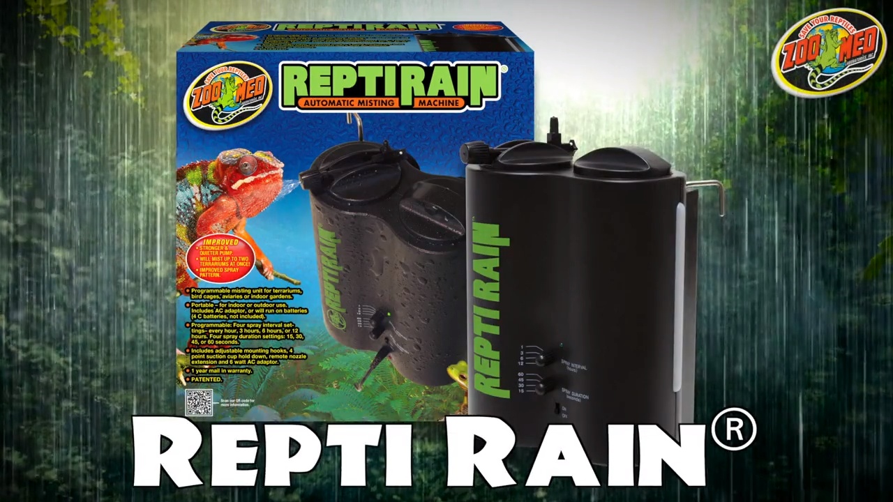 ZOO MED ReptiRain Automatic Misting Machine - Chewy.com