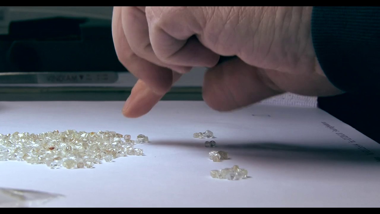 How a rough diamond is transformed into a polished stone
