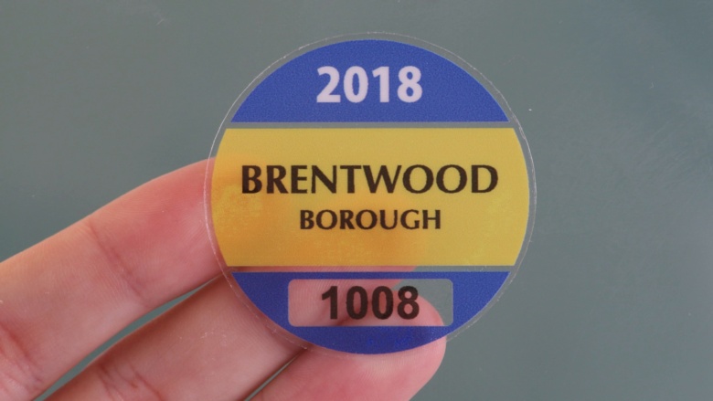 Vinyl Decals for Inside of Window - Clear