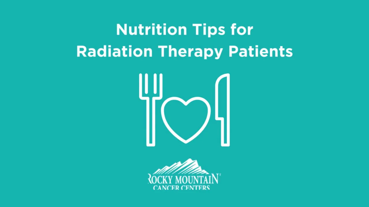 Nutrition Tips for Radiation Therapy Patients