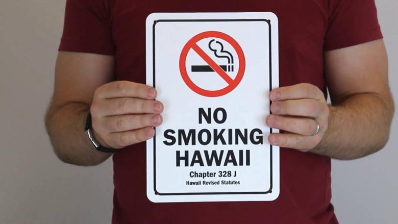 No Smoking Signs