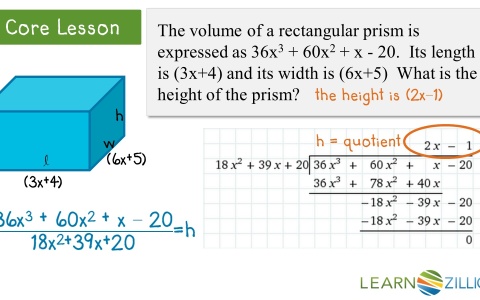 Find the missing dimension of a rectangular prism using ...